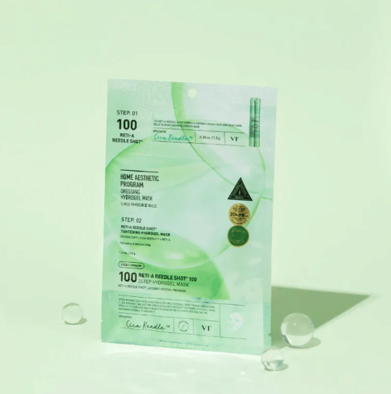VT COSMETICS Reti-A Reedle Shot 100 2-Step Hydrogel Mask