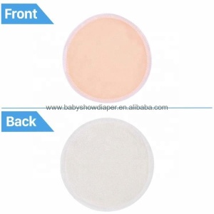 Washable Organic Bamboo Breast Feeding Pads Fiber Bamboo Waterproof Nursing Pads Anti-galactorrhea Pads 12CM