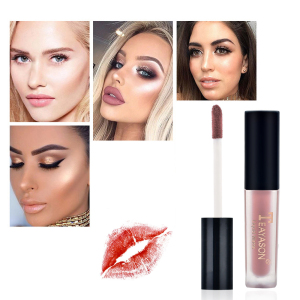 Waterproof Lasting Matte Liquid Lipstick Non-stick Cup Lip Tint Makeup Nude earthy matte lipstick glaze12 Colors Lip Gloss