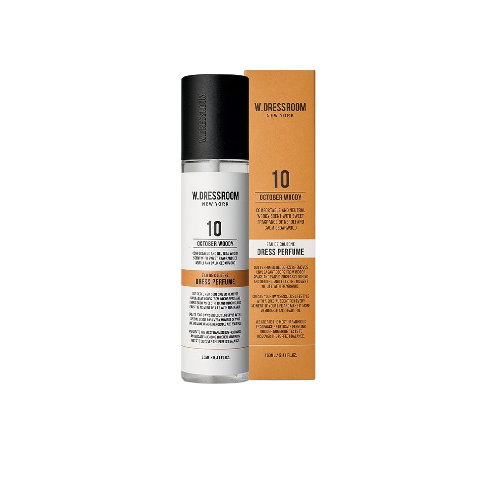 (W.DRESSROOM) NEW Dress Perfume Basic Season 3 No.10 October Woody 160ml