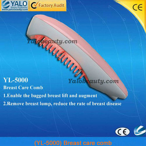 (YL-5000) care comb massasger machine breast care