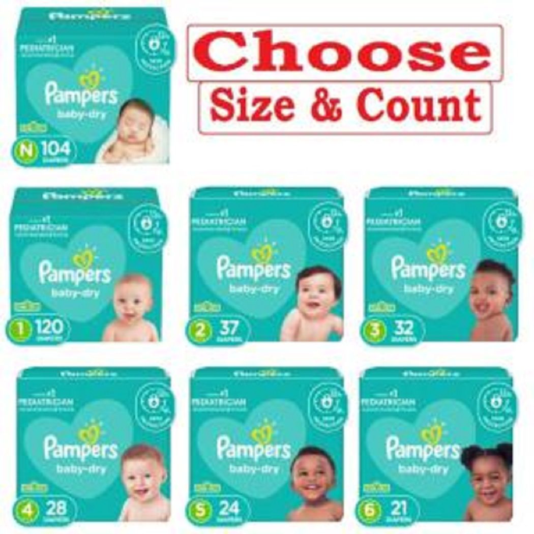 Pampers Disposable Baby Diapers