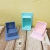 Stick-On Wall Mount Makeup Blender Display Rack Beauty Sponge Holder
