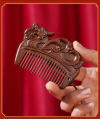 Hot Sell  Green Black Sandalwood Traditional Chinese medicine meridian massage comb