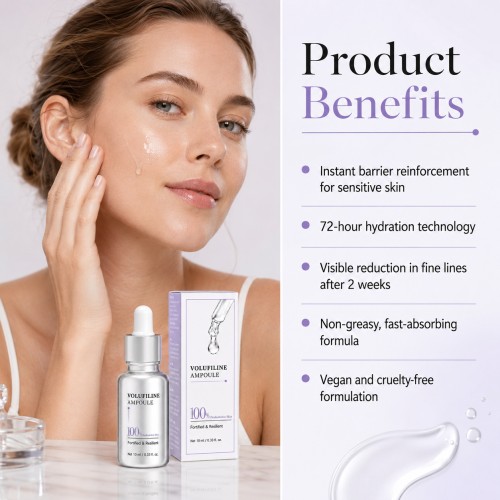 Hot Selling 100% Volufiline Ampoule Serum Anti-Aging Plump Fine Lines Lifting Facial Ampoule Skin Care Private Label OEM