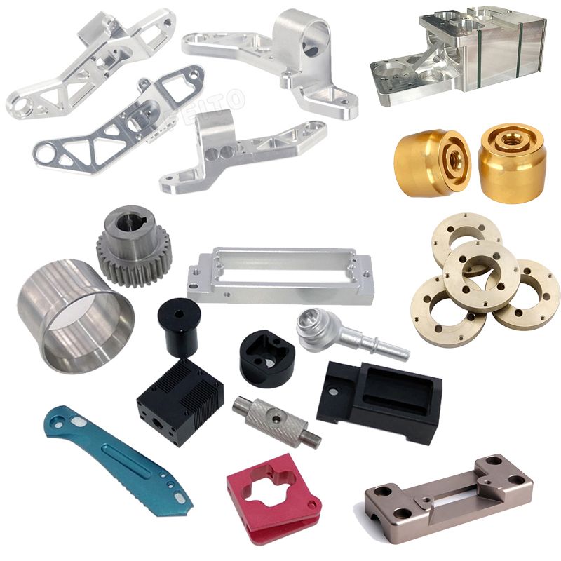 OEM ODM cnc high precision customized machined metal parts milling and turning lathing machining services