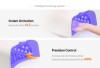 Professional Rechargeable 115W Powerful UV Nail Dryer LED UV Nail Lamp