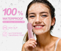 2 in 1 Silicone Jade Facial Care Instrument