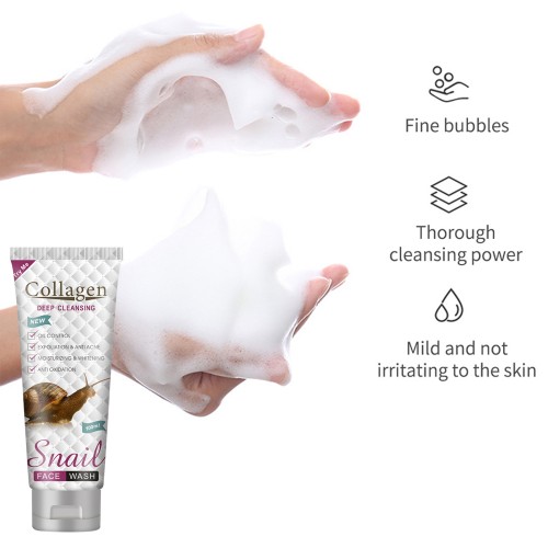 Sain organic cleansing milk skin care foaming face wash facial cleanser