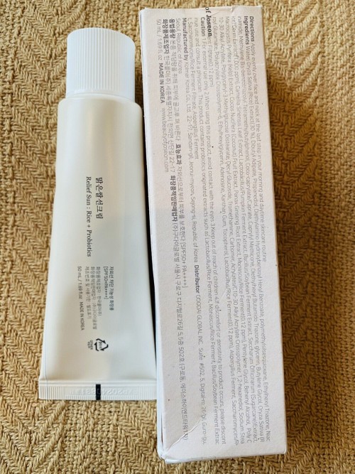 Beauty of Joseon Relief Sun : Rice + Probiotics (SPF50+ PA++++) 50ml