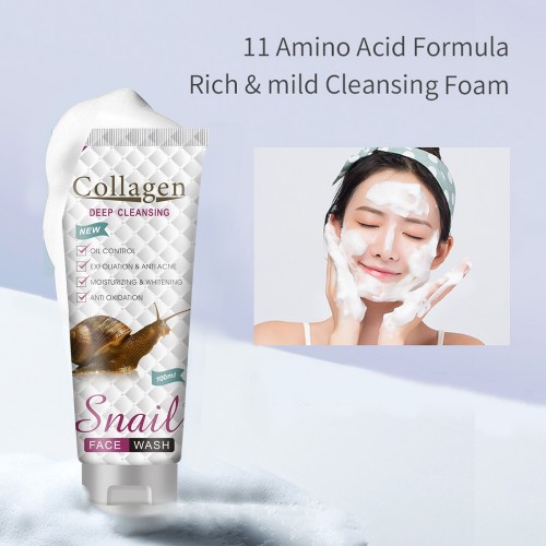 Sain organic cleansing milk skin care foaming face wash facial cleanser