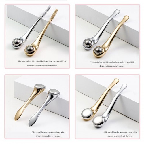 Multipurpose Stainless Steel Eye Cream Ball Roller Massage Stick