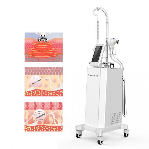 Vacuum + RF + EMS IR Red Light Fat with 3 Roller Fingers Facial Massage Handpiece and for SPA Use