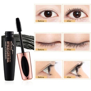 2019 New Makeup Extension Eye lash Black Waterproof Volumizing 4D Silk Fiber EyeLash Mascara
