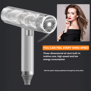 2021 New T Shape Design 1600W High Speed Motor Strong Airflow Electric Ionic Professional Hair Blower Dyers