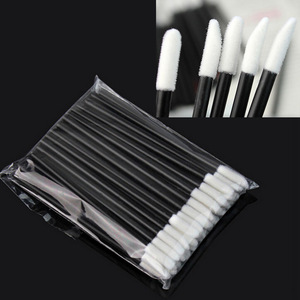 50Pcs Women Accessories Disposable Lip Brush Wholesale Gloss Wands Applicator Perfect Best Make Up Tool