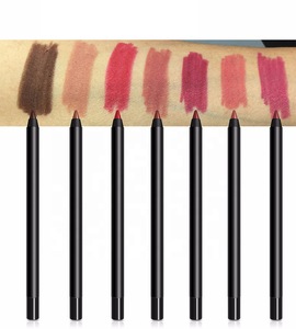 7 Colors Longlasting Private Label Makeup Pencil Lip Liner