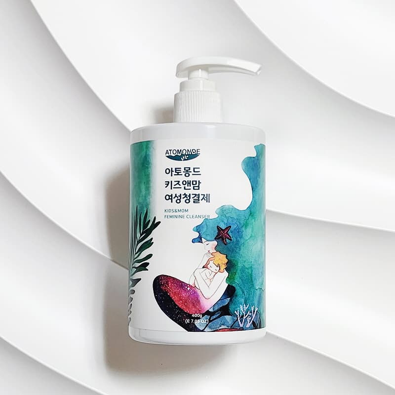 Atomonde Kids &amp; Mom pH-Balanced Feminine Intimate Wash Baby-Safe Hypoallergenic Family Care OEM/ODM