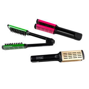 Beauty-professional hair straightener brush