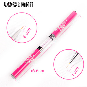 Best selling Phototherapy painted Pull line pen Professional single Nail makeup Brush Set Nail Art Tools
