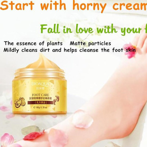BIOAQUA Spa Massage Scrub Feet Cream Moisturizing Peeling Socks Smooth Beauty Hand Foot Care 180g