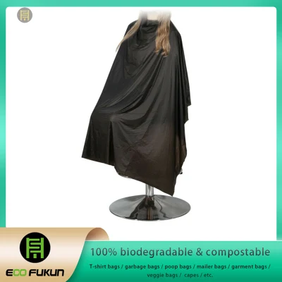 Biodegradable Waterproof Shampoo Capes, 100% Compostable Cape