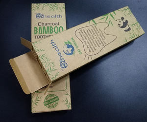 BPA free Eco-Friendly Travel Bamboo Toothbrush