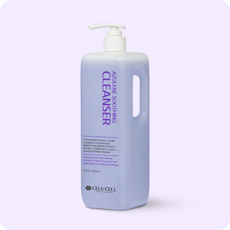 CELLBYCELL - AZULENE SOOTHING CLEANSER 1000ml