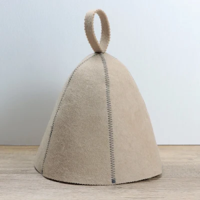 Colorful Polyester Felt Sauna Hat for Sauna and Russian Banya Steam Sauna Hat