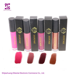 cosmetics liquid lipstick waterproof matte liquid lipgloss private label and customized liquid lipstick