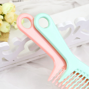 Custom Logo Home Tools Hair Care Plastic Hairbrush Colorful Hair Comb