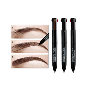 custom makeup permanent 4 in 1 colors auto eyebrow pencil