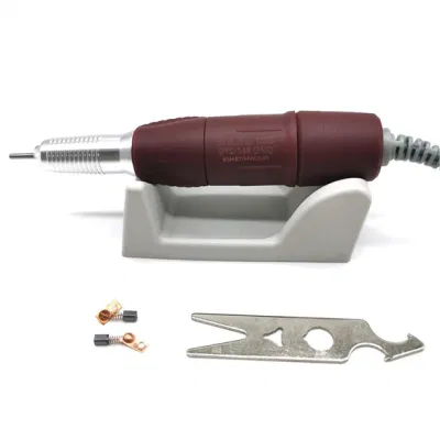 Custom Wholesale 35000rpm Micromotor Handpiece Nail Drill Machine Strong 207b Model Manicure Pedicure Nail File Bit