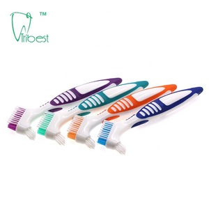 Denture Toothbrush With Blister Card for teeth cleaning