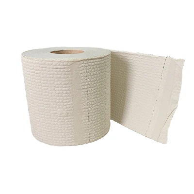 Easily Soluble Soft Bamboo Toilet Paper Customize Logo