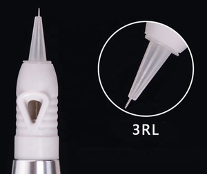 Eyebrow Tattoo 1R/3R/5R/7R/3FP/5FP/7FP Disposable Sterilized Tattoo Permanent Makeup Needles Tips for Eyebrow