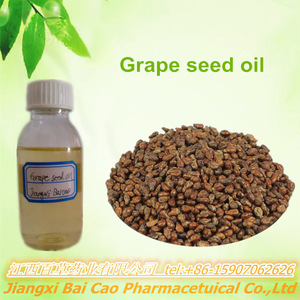 factory bulk factory wholesale essential carrier oil Grape seed oil with best price in bulk for skin care