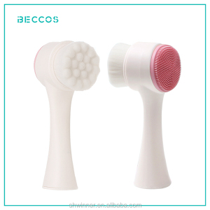 Factory high quality comfortable deep clean silicone facial cleansing brush