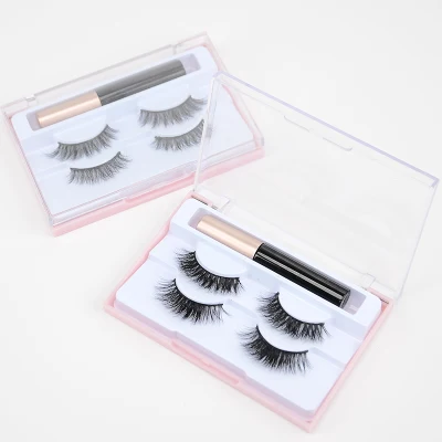 Factory Price Magnetic Mink Eyelashes 3D Eyeliner Magnetic Eyelashes