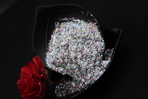 Glass Glitter For Body Decorations And Craft And Scrapbook