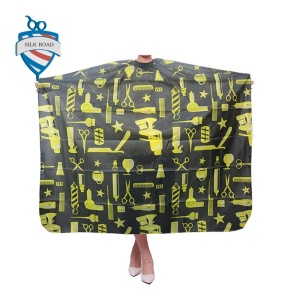 Hair Salon cutting cape printed barber capes hairdressing capes