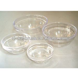 hair salon equipment plastic hair coloring bowl