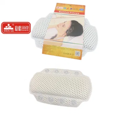 Headrest Soft PVC Foam Non Slip Cushion Bath Pillows Bathtub Pillow