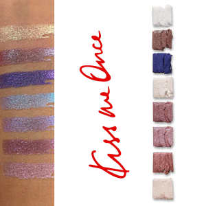 High Pigment 7 Colors eyeshadow Custom Glitter Eyeshadow Palette