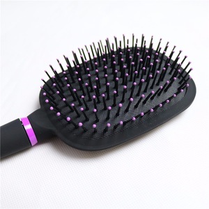 High quality plastic hair comb for cleaning portable hair brush