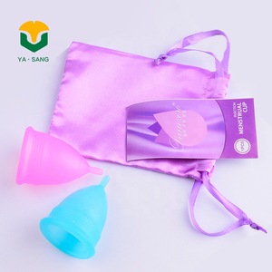 High Quality soft and Reusable custom silicone menstrual cup