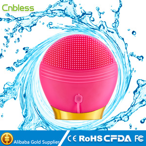 Hot sale electric silicone skin cleaning makeup remover