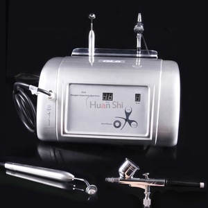 Huanshi 2 In 1 Active Water Hyperbaric Oxygen Injection Facial Spray Jet Peel Cleaning Beauty Machine