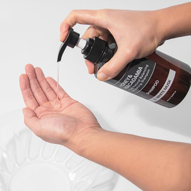(KUNDAL) Honey &amp; Macadamia Nature Shampoo [White Musk] 500ml