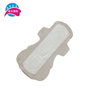 Low price disposable cotton night use female oem sanitary pads 290mm anion sanitary napkin